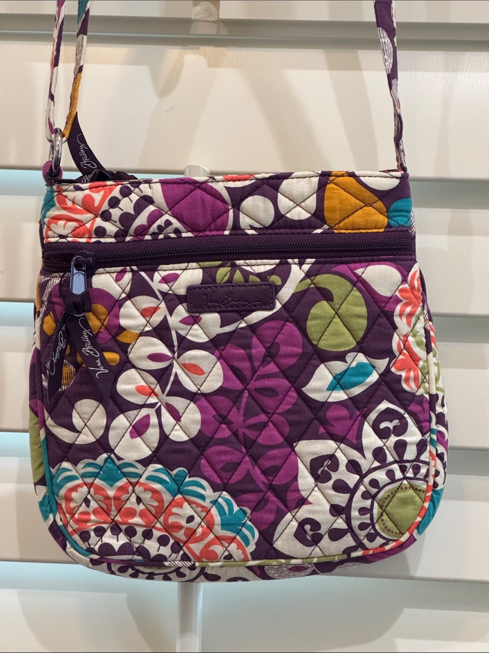 Vera Bradley Floral Quilted Crossbody